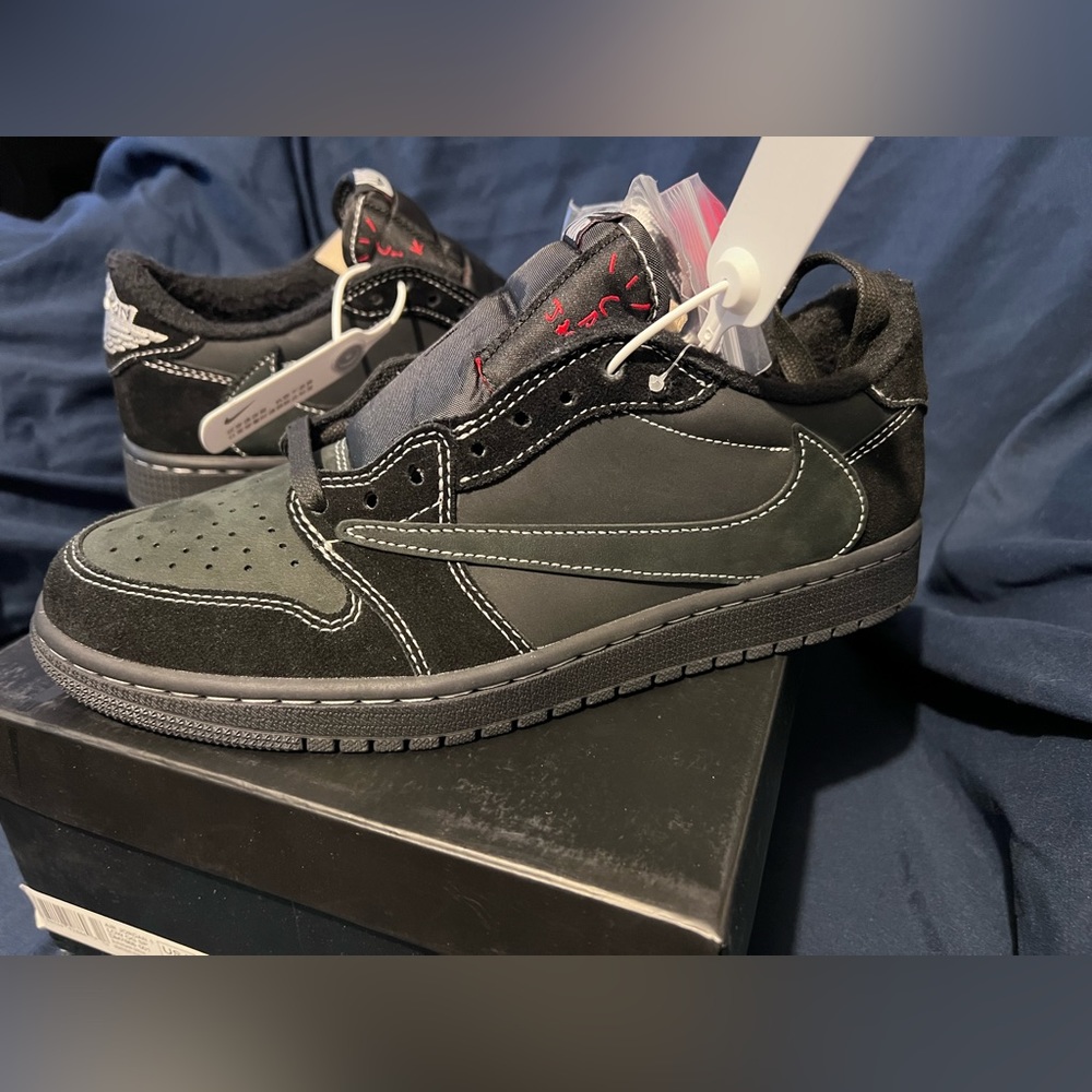 Nike Air Jordan 1 Low x Travis Scott Black Phantom - Men’s Size 8.5 New